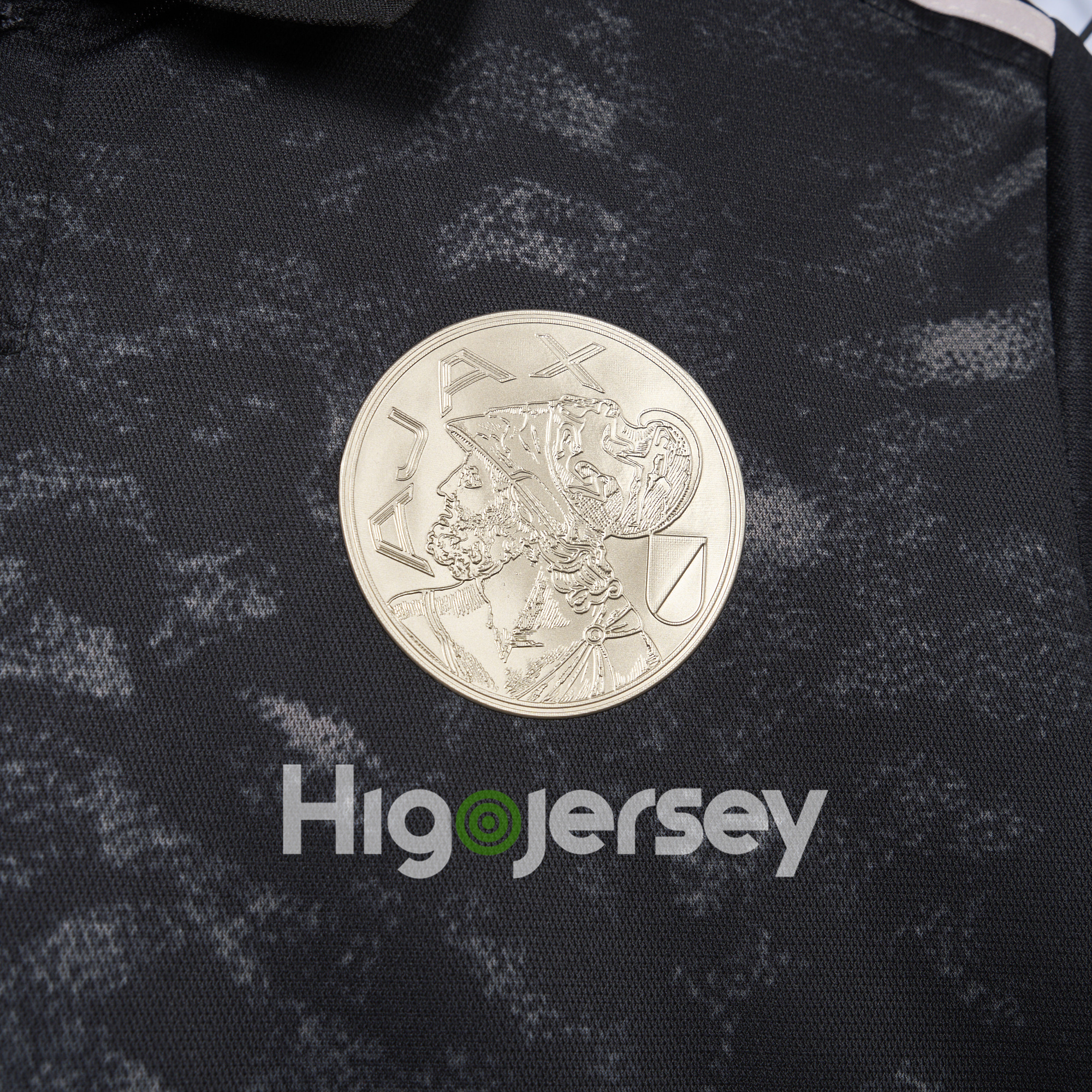Higojerseys-Ajax 24-25 Stone Island Co-brand Jersey - Fans Version
