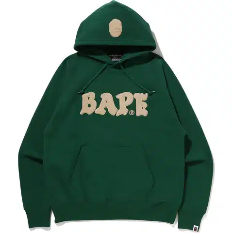 BAPE Logo Relaxed Fit Pullover Hoodie、mysite、Cacoeks