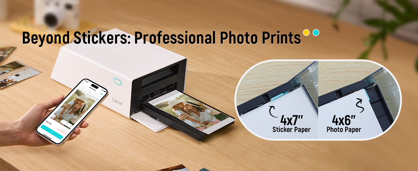 Liene PixCut S1 Photo Sticker Printer Cutting Machine  All in One Sticker Maker Machine