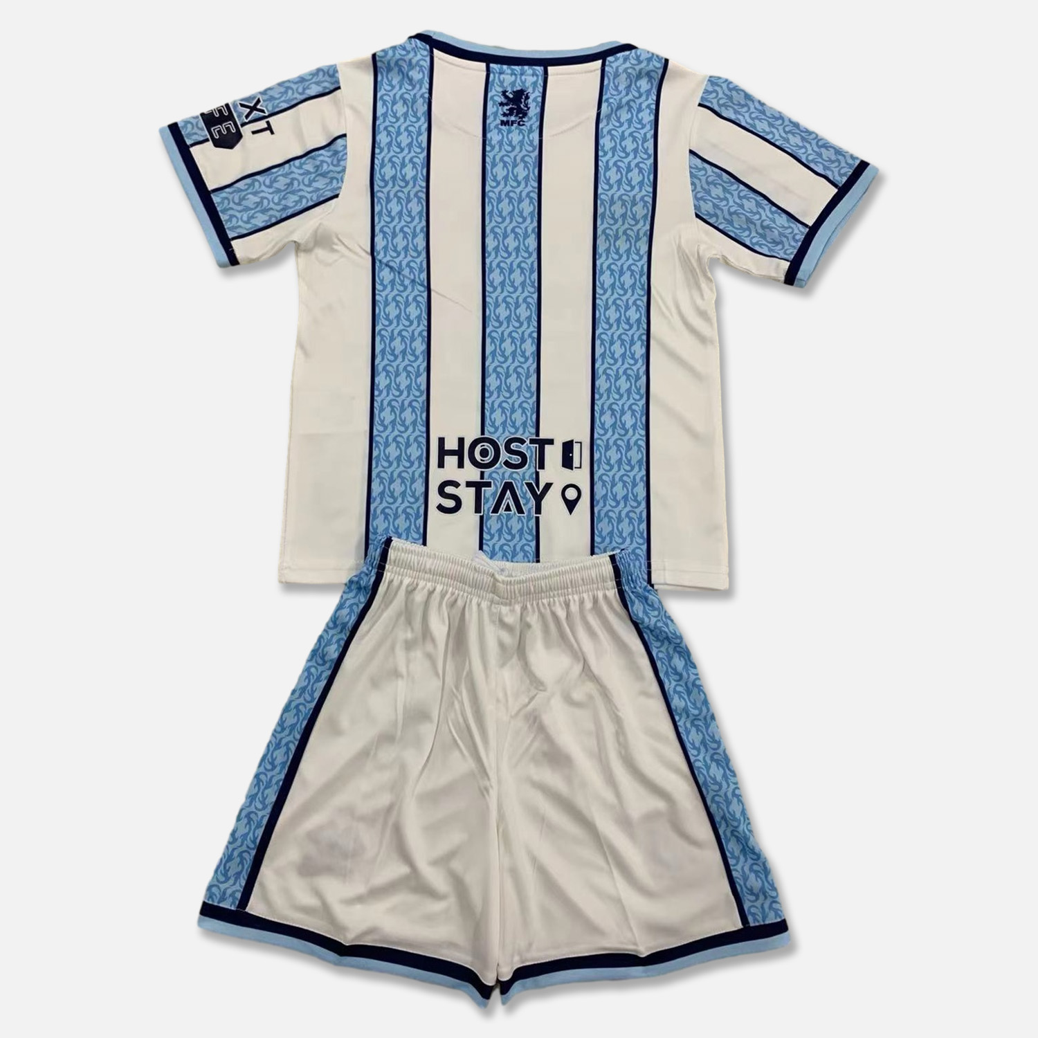 ManixJersey.com | Middlesbrough 24-25 Away Kids Kit -Customize Name, Number and Patch | Worldwide Shipping