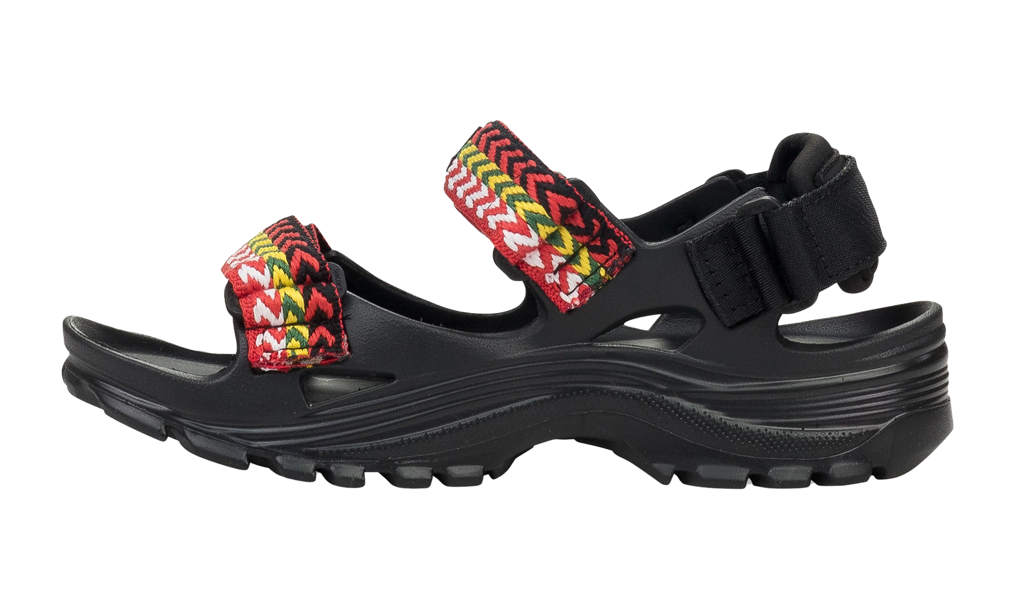 WAVE SANDALES CURB LANVIN X SUICOKE "Noir"、mysite、Cacoeks