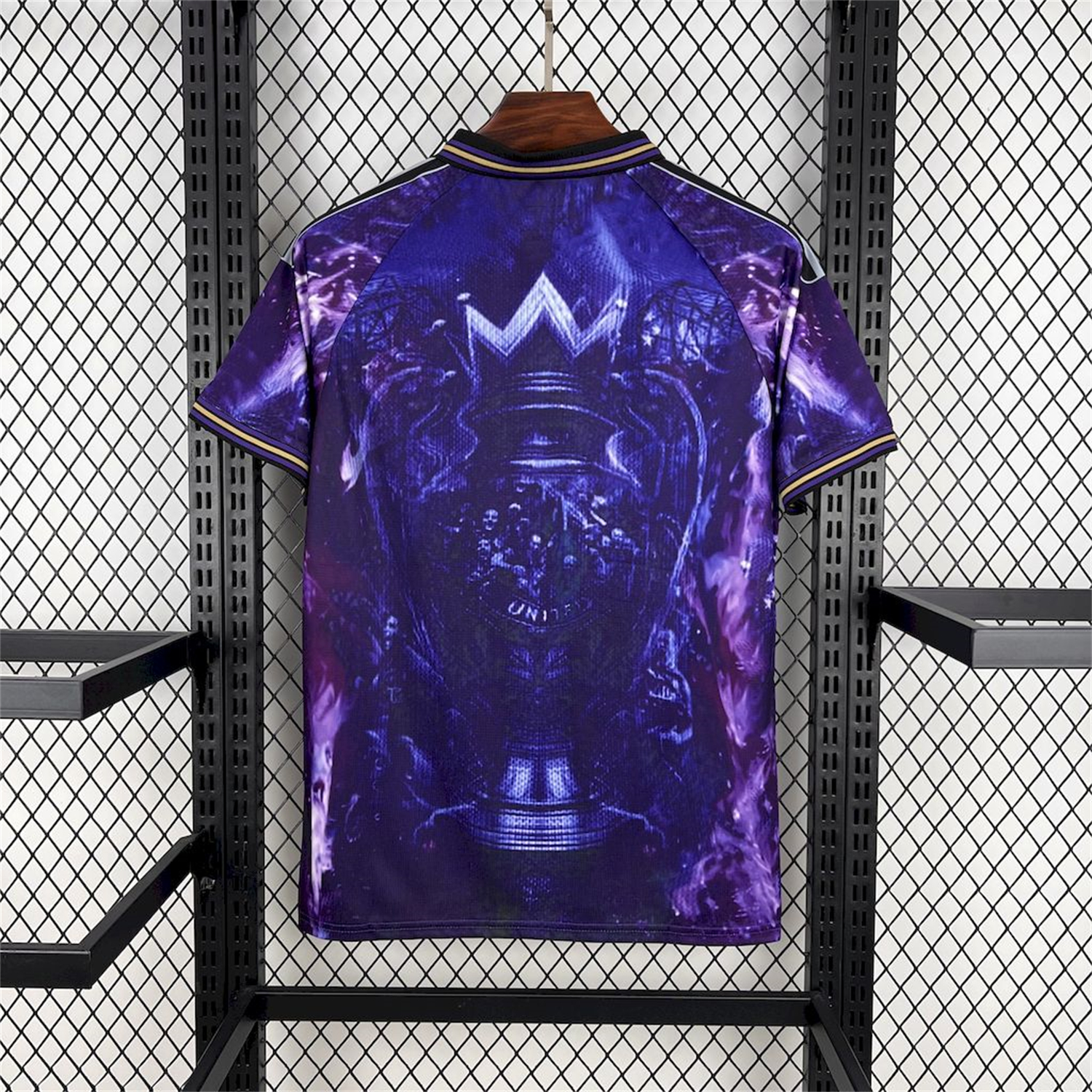 UltraTrikot-Manchester United 25-26 Blue and Purple Premier League Championship Trophy Special Edition Jersey - Fans Version