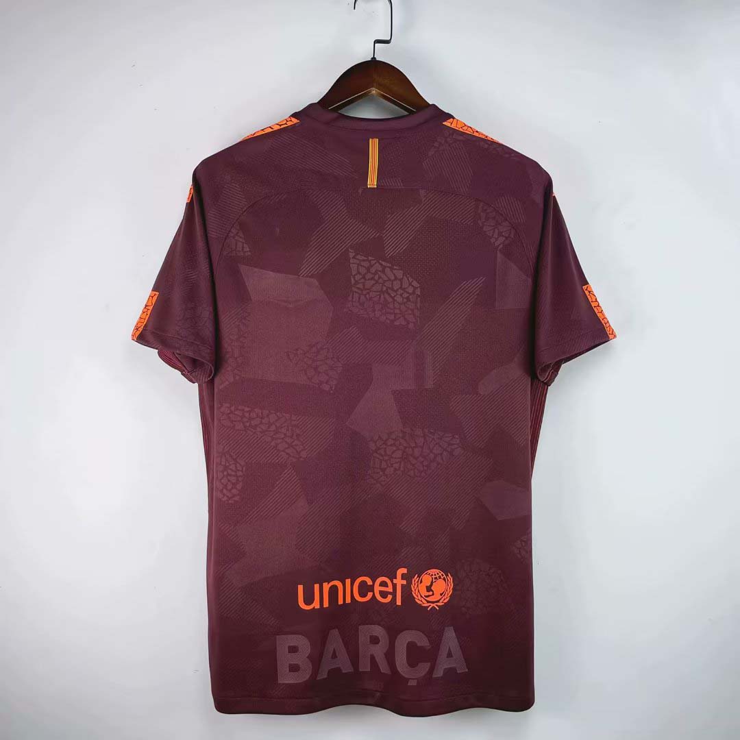 2017/2018 Retro Barcelona Third Away Football Shirt 1:1 Thai Quality:football jersey mysite: unitedjerseyfootball 邓江浪:football