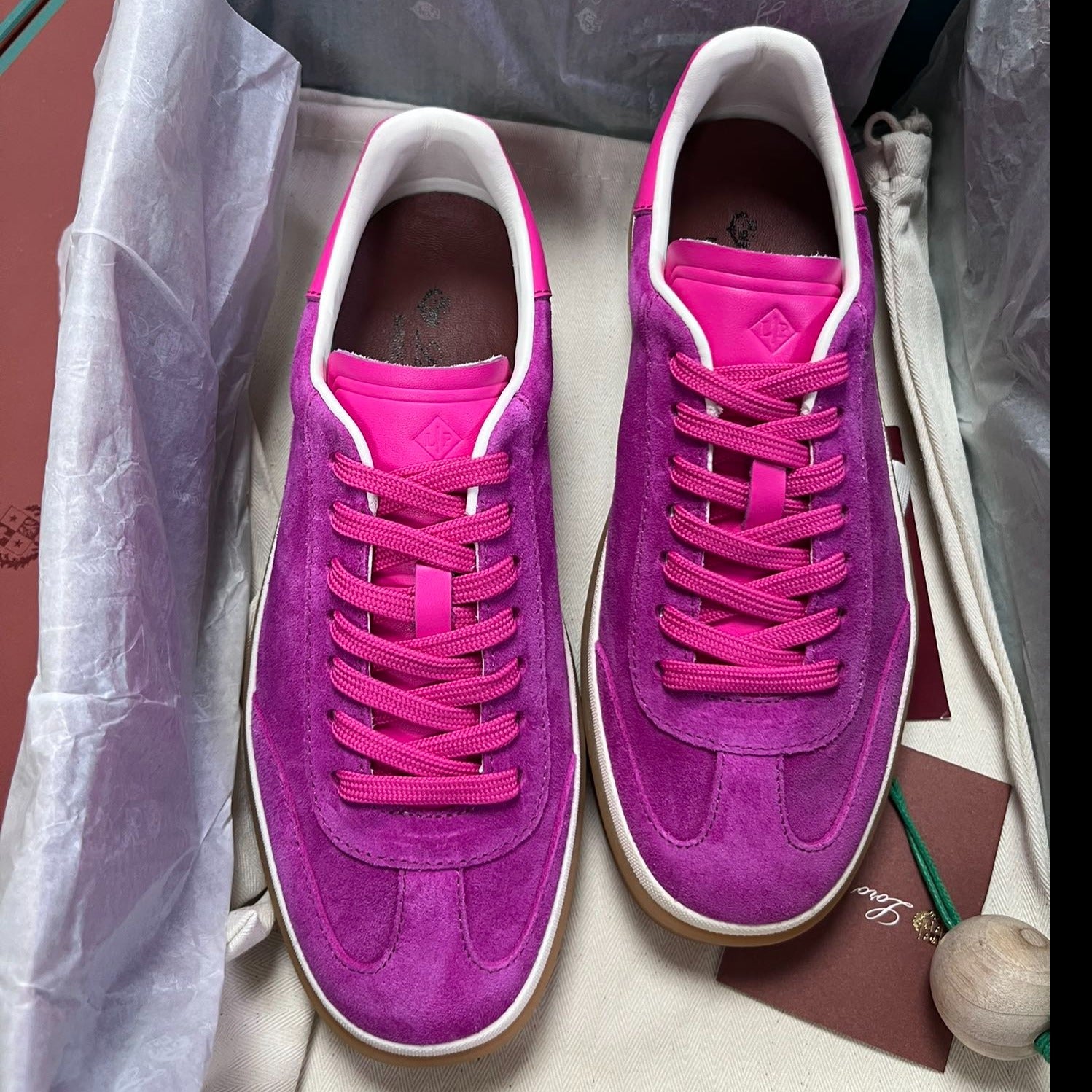 LP TENNIS WALK SNEAKERS BARBIE PINK CALFSKIN、mysite、Cacoeks