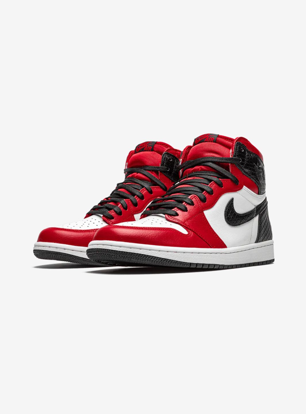 Air Jordan 1 Retro High Satin Snake Chicago、JORDAN、Cacoeks