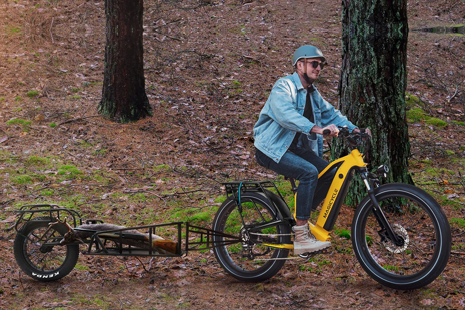 Magicycle Deer Step-Over Full Suspension Ebike SUV - Touring Version、mySite、bearsvspackers