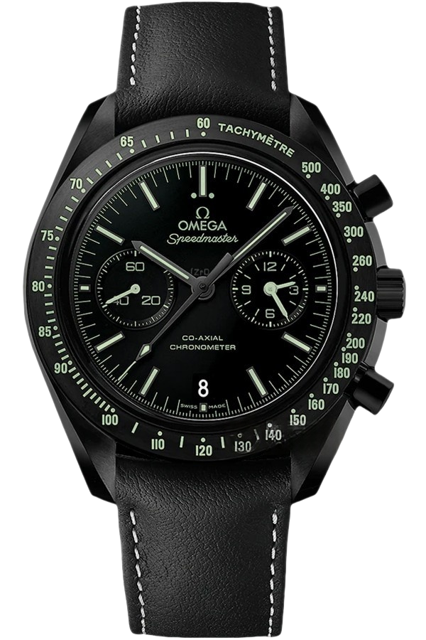 Omega Speedmaster Ref. 311.92.44.51.01.004 Super Clone Watch – Black Dial Ceramic Bracelet Fake Replica (Dark Night Black)