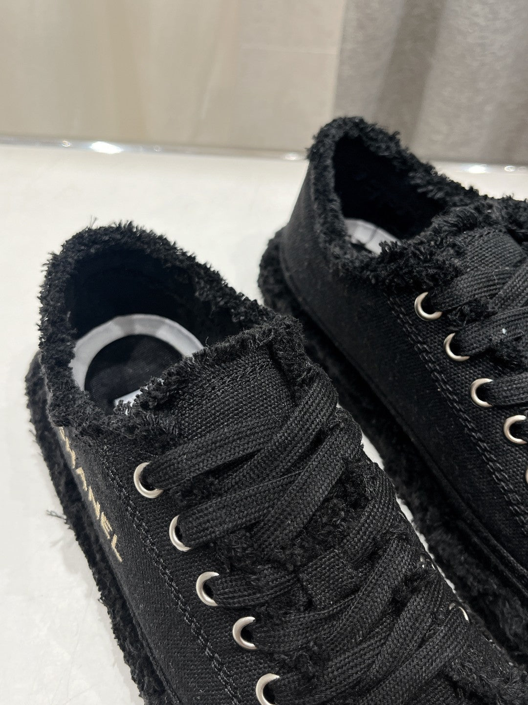 CC SNEAKER BLACK DENIM FABRIC、mysite、Cacoeks