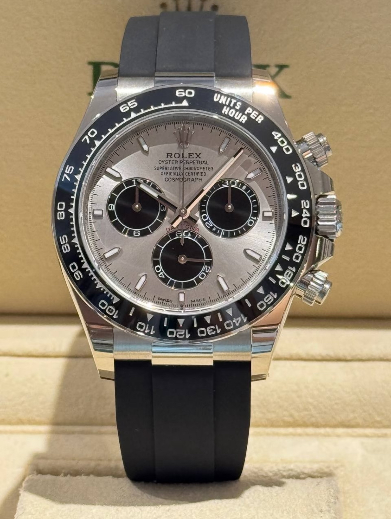 Rolex Daytona Ghost New 2024Super Clone Swiss Replica WatchRef 126519LN 4131 SwissMovement