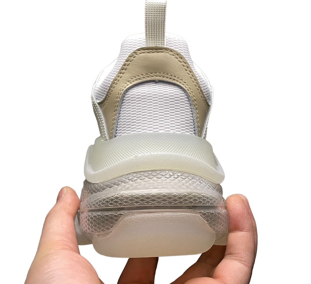 Balenciaga Triple S Sneaker Clear Sole in Beige、mysite、Cacoeks