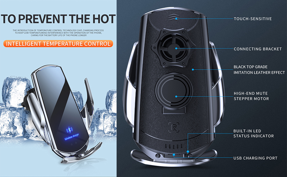 car wireless charging stand