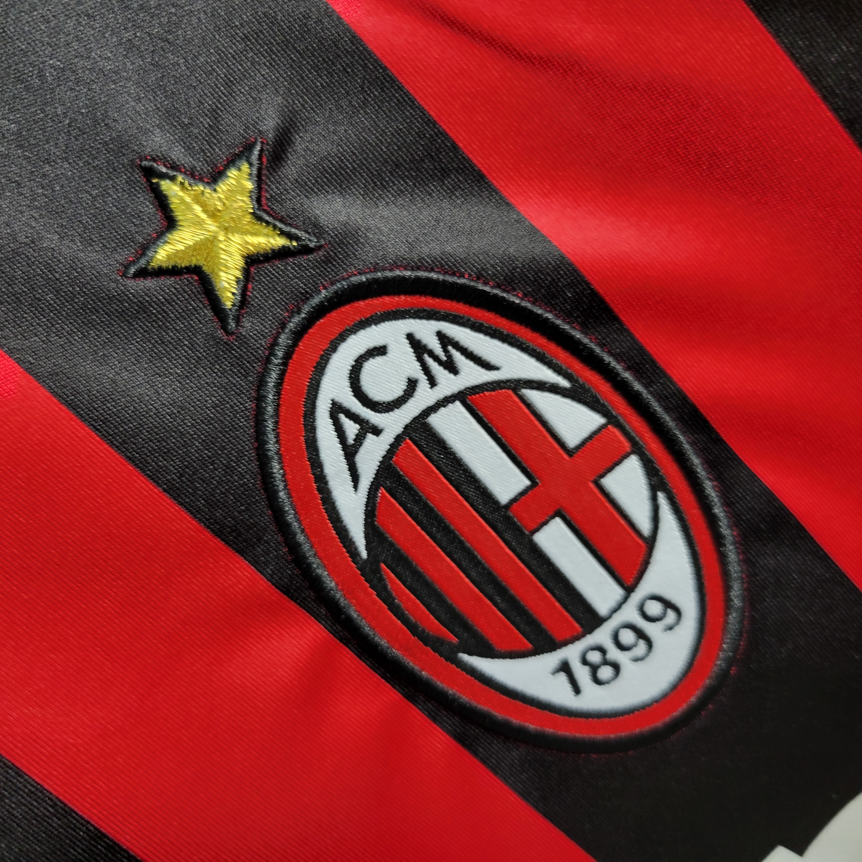 JerseysGala.com | Retro AC Milan 06-07 Home Stadium Long Sleeve Jersey -Customize Name, Number and Patch | Worldwide Shipping