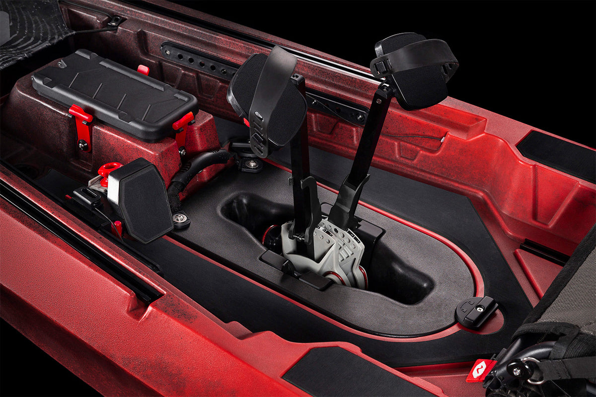 Vibe Kayaks Shearwater 125 foot pedal system Vibe Kayaks Shearwater 125 foot pedal system