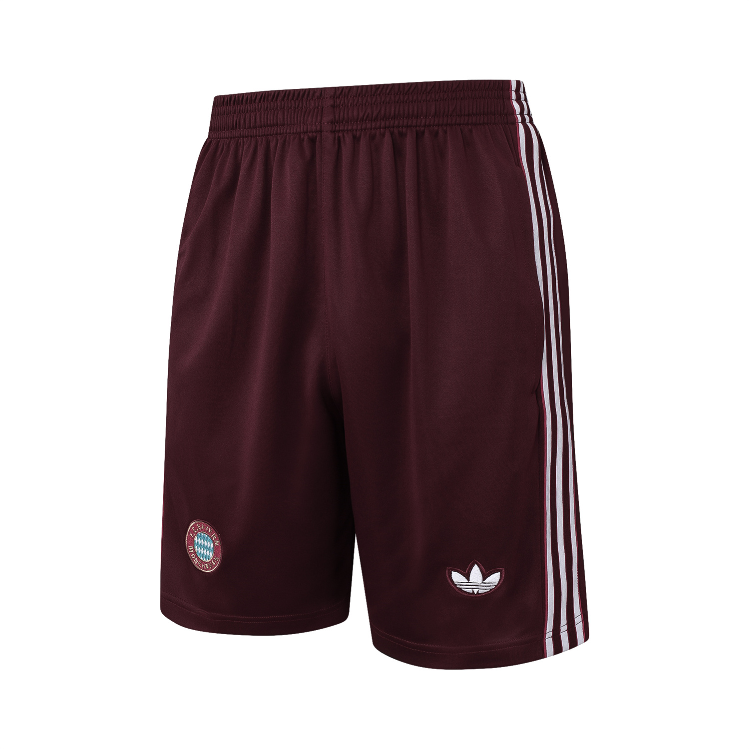 UltraTrikot-Bayern Munich 25-26 Throwback Trefoil Vest Training Set - Deep Red