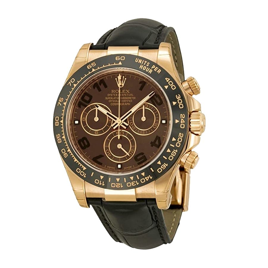 Rolex Daytona Cosmograph 116515LNBR Rose Gold Black Dial Replica-fasswatch