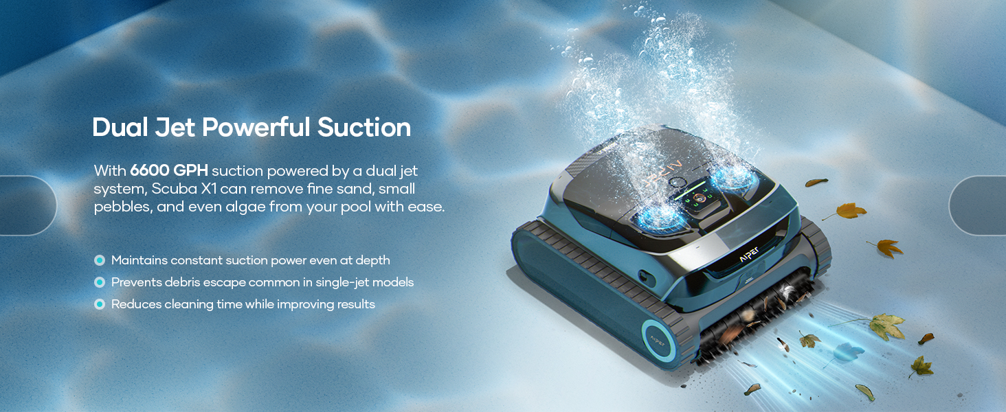 aiper cordless robotic pool cleaner for inground pools with charging dock robot vacuum cleaning