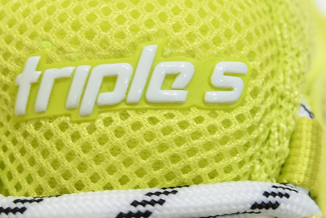 Balenciaga Triple S Clear Sole Sneaker Fluo Yellow White、mysite、Cacoeks