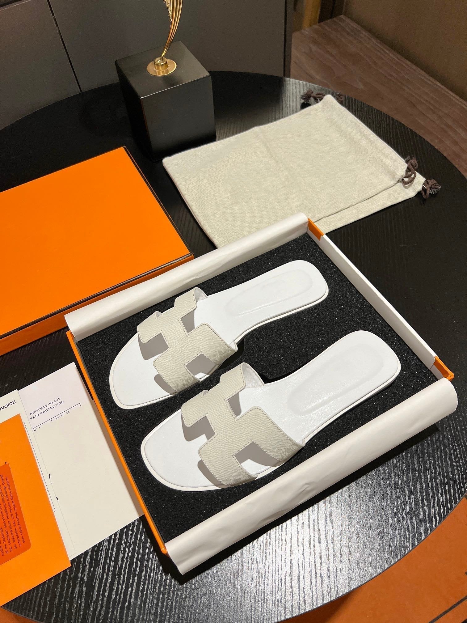 0RAN SANDAL Leather White、mysite、Cacoeks