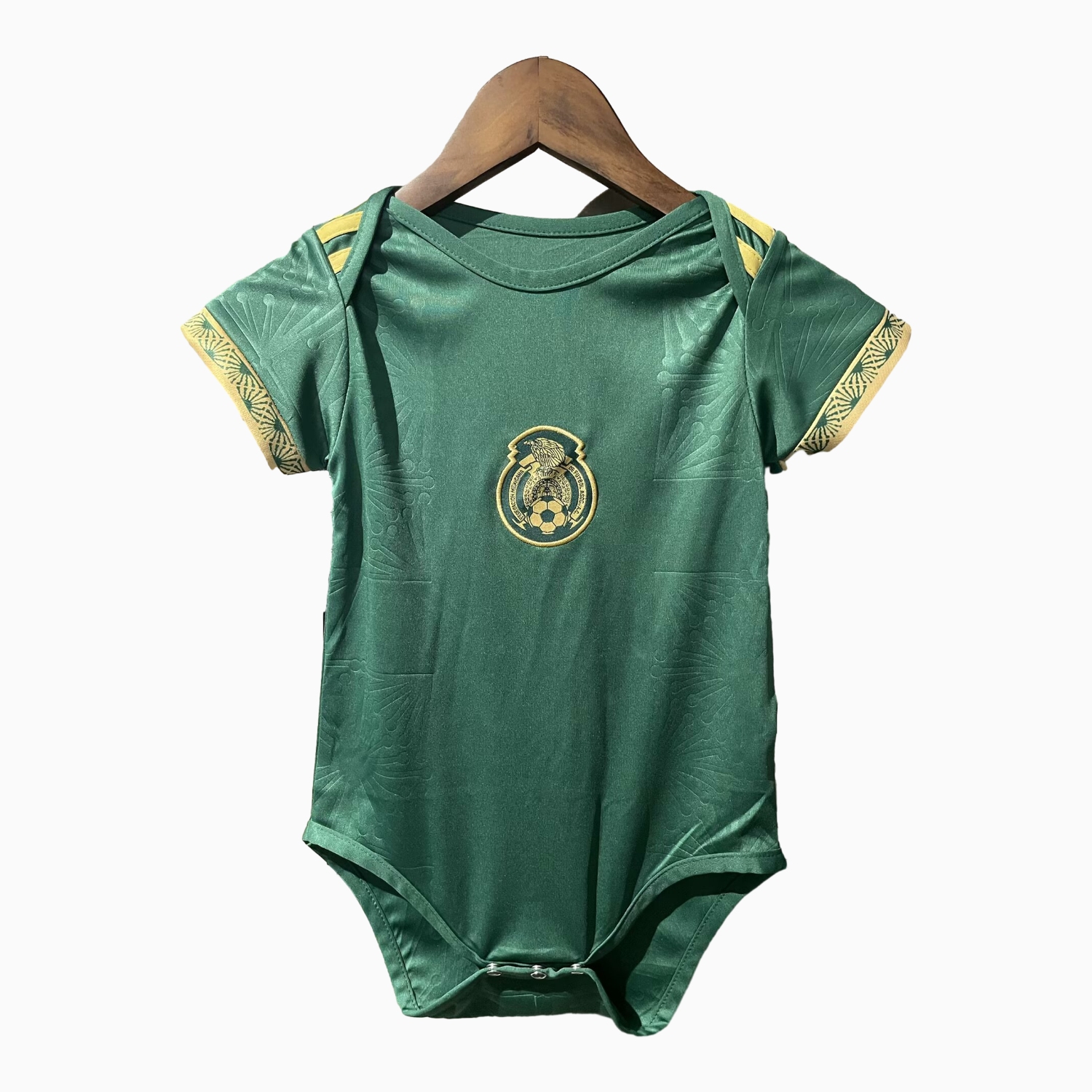 UltraTrikot-Mexico 2025 Gold Cup Green Baby Crawling Suit