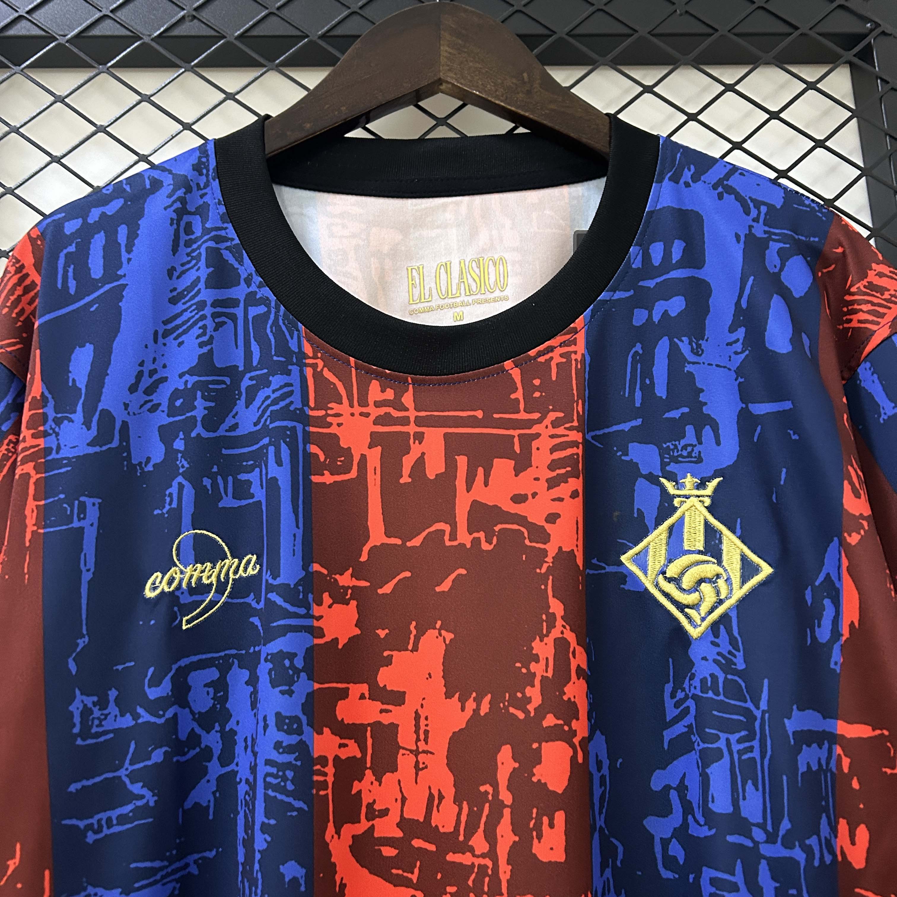 2025/2026 Barcelona Jointly Signed Red and blue Football Shirt 1:1 Thai Quality:football jersey mysite: unitedjerseyfootball 邓江浪:football