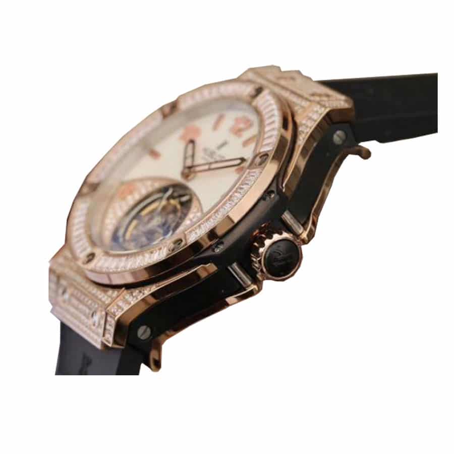 hublot classic fusion tourbillon best edition with diamond rose gold