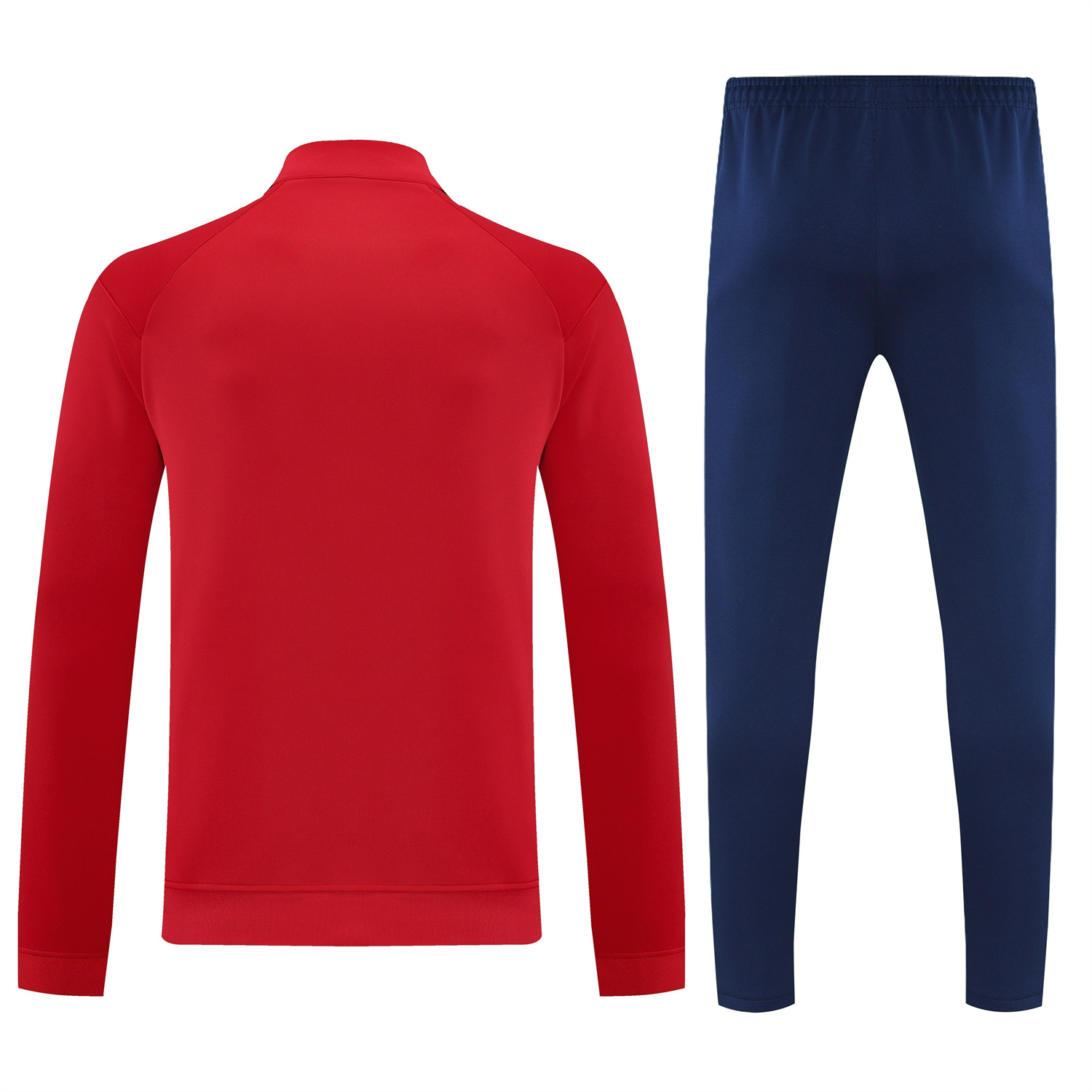 foot-Liver.pool 25-26 Jacket Training Tracksuit - Red Jackets & Deep Blue Pants