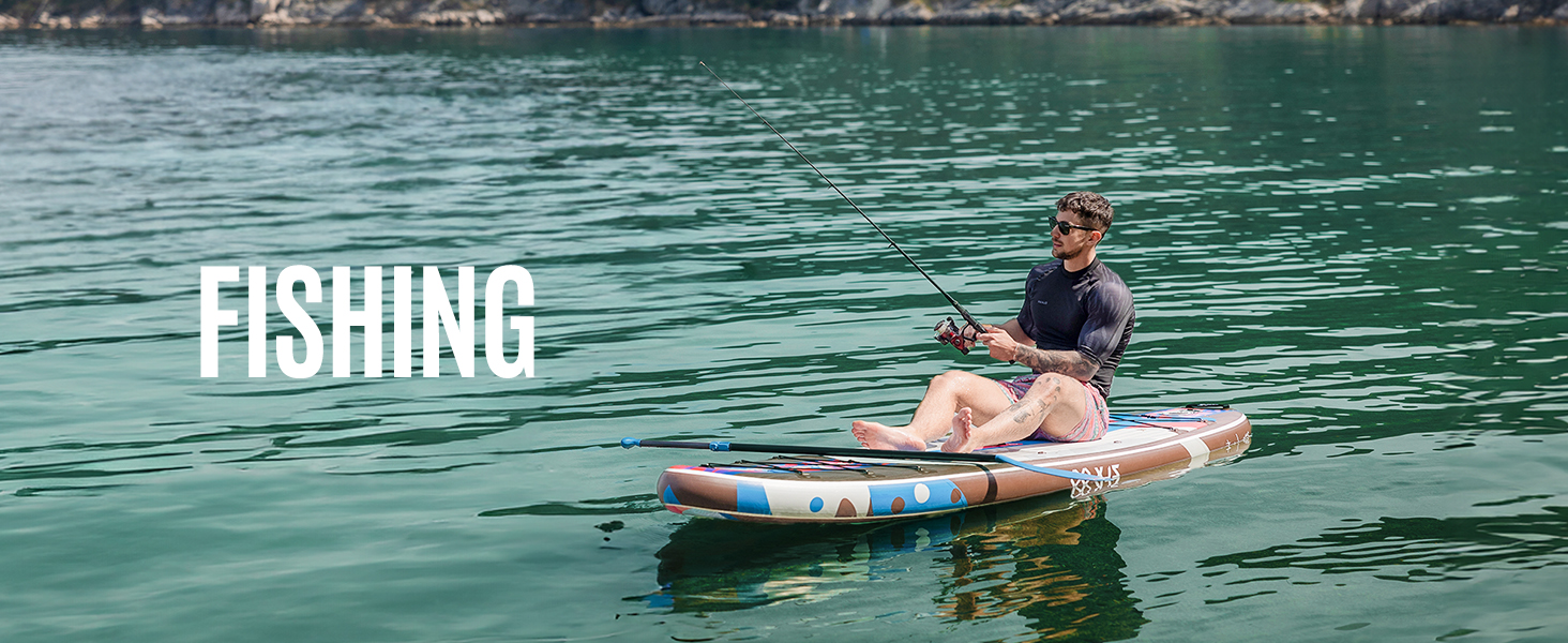 Inflatable Stand Up Paddle Board Extra Wide paddleboard