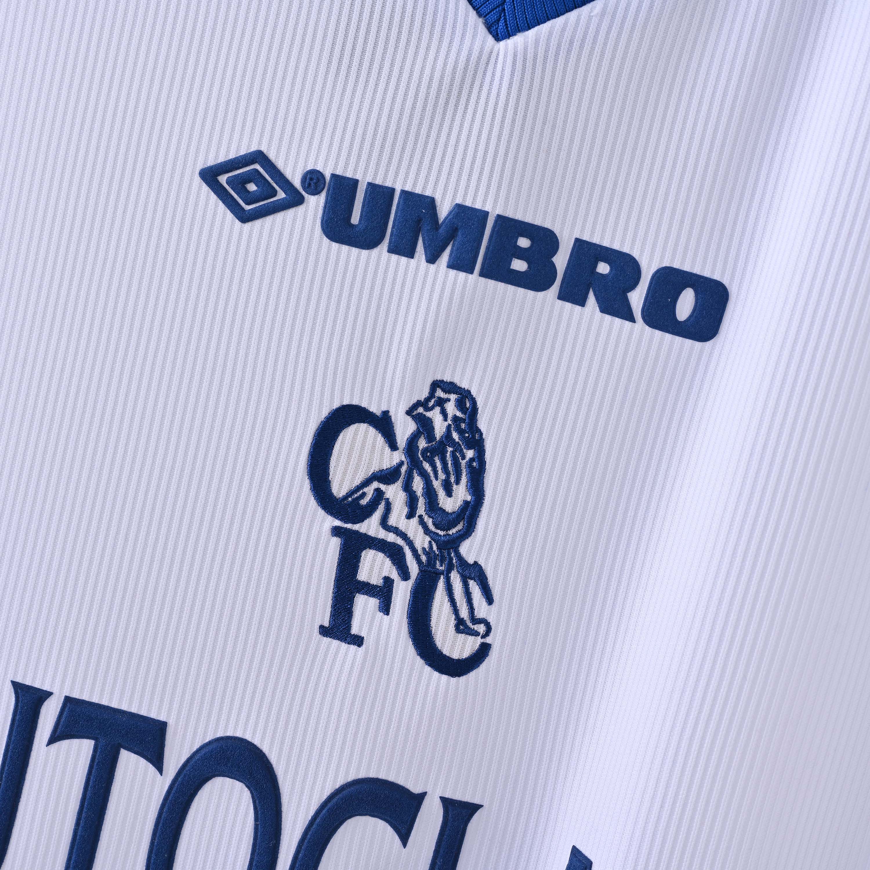 1998/2000 Retro Chelsea Away Football Shirt1:1 Thai Quality:football jersey mysite: unitedjerseyfootball 邓江浪:football