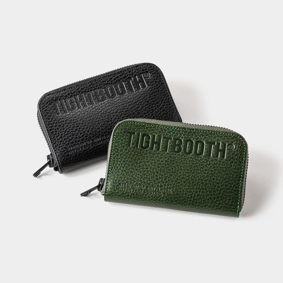 TIGHTBOOTH 25S/S LEATHER ZIP WALLET  SS25-A06 