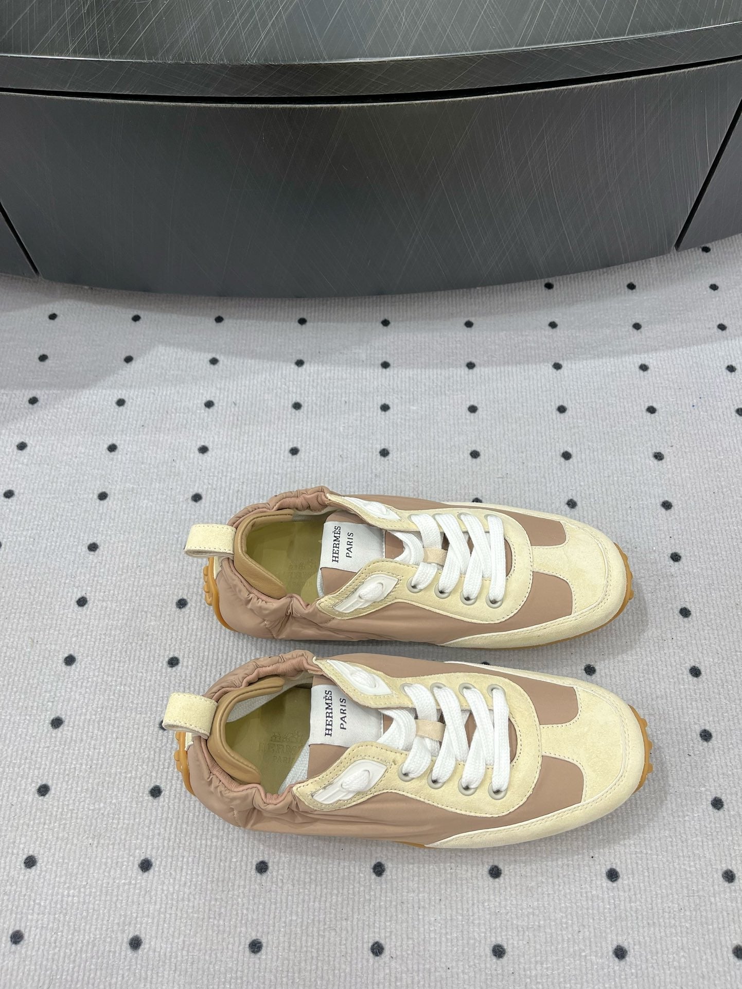 TRAIL SNEAKER IN BISQUE MIX FRENCH BEIGE SUEDE、mysite、Cacoeks