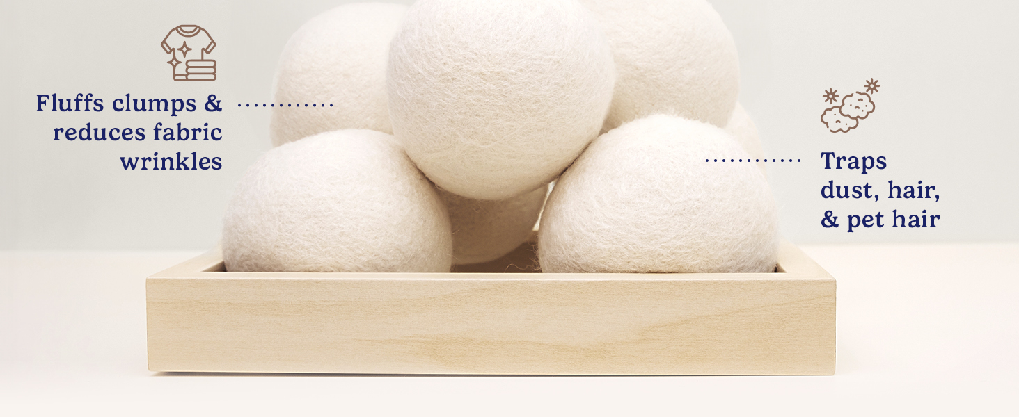 handy laundry premium wool dryer balls