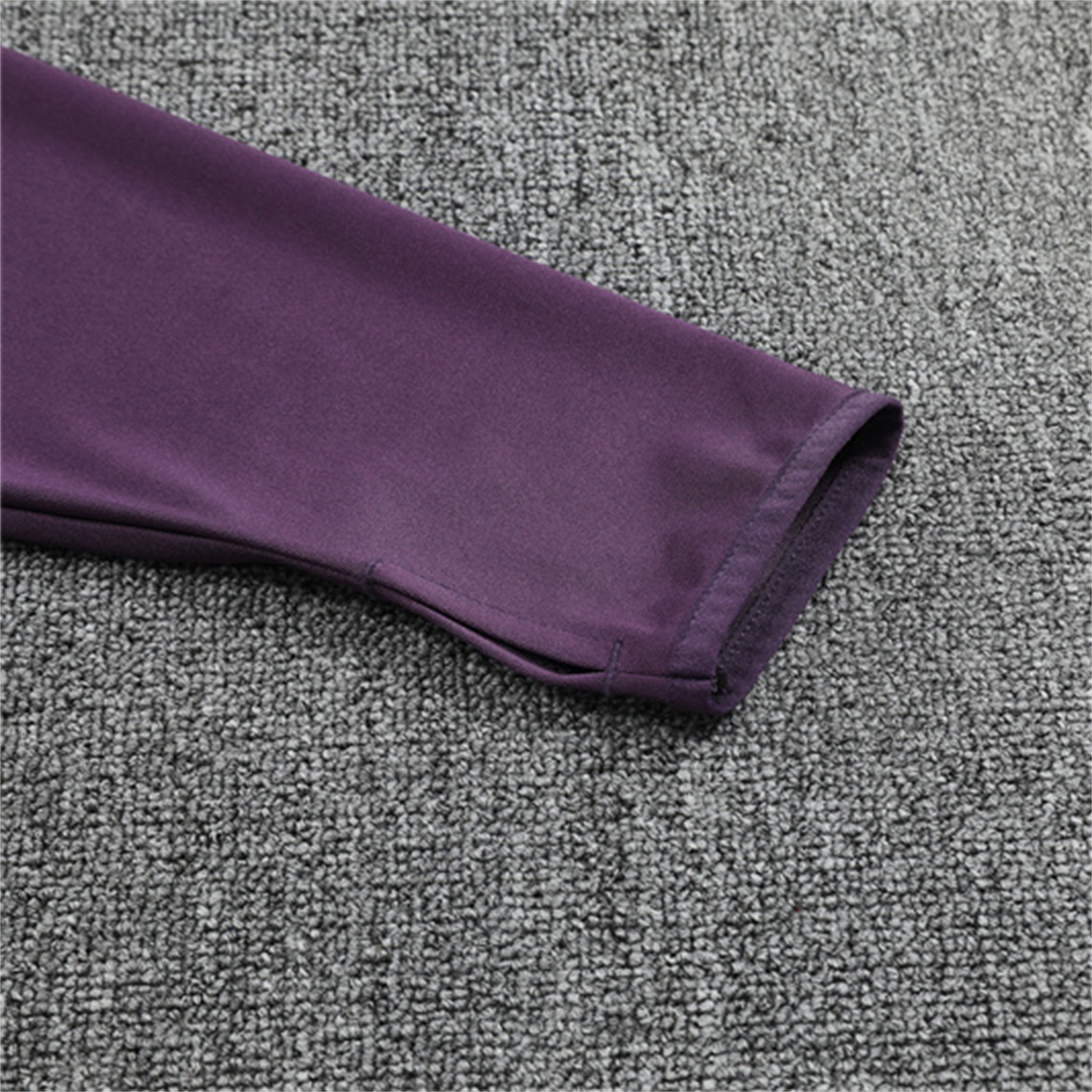 UltraTrikot-Manchester United 25-26 Long Sleeves Training Set - Purple Top & Black Pants