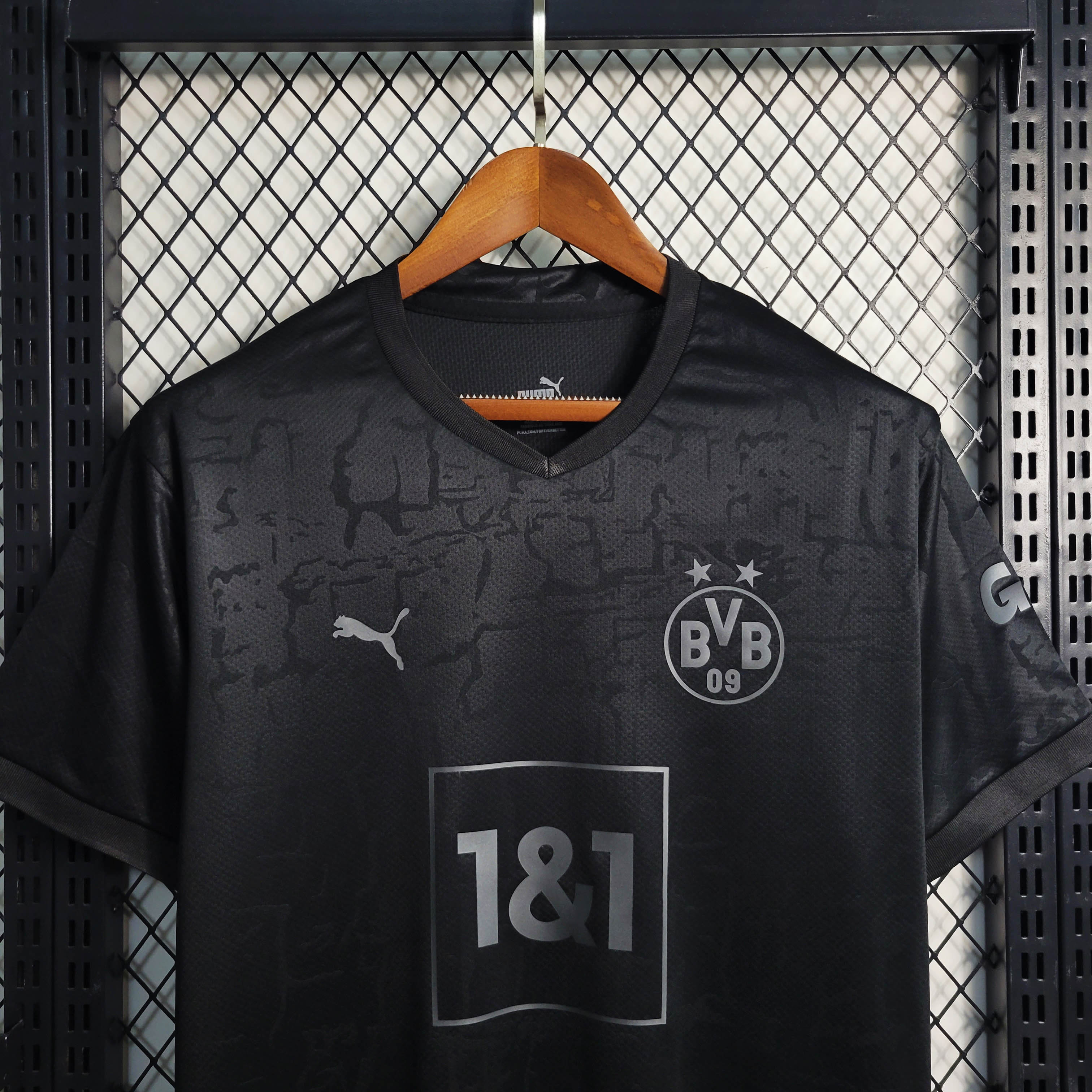 2023 Dortmund Blackout Special Edition Football Shirt:football jersey mysite: unitedjerseyfootball 邓江浪:football
