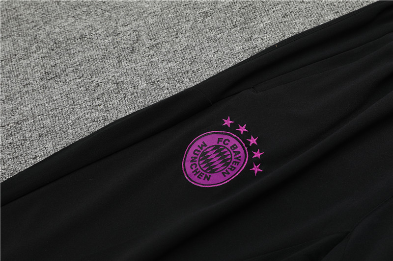 Bayern Munich 23-24 Black Long Sleeve Training Set:football jersey mysite: unitedjerseyfootball 邓江浪:football