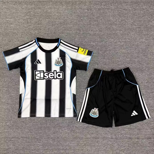 25/26 Newcastle United Home Football Shirt Kids Size Suit-mysite Custom Football Kit- Nextkits