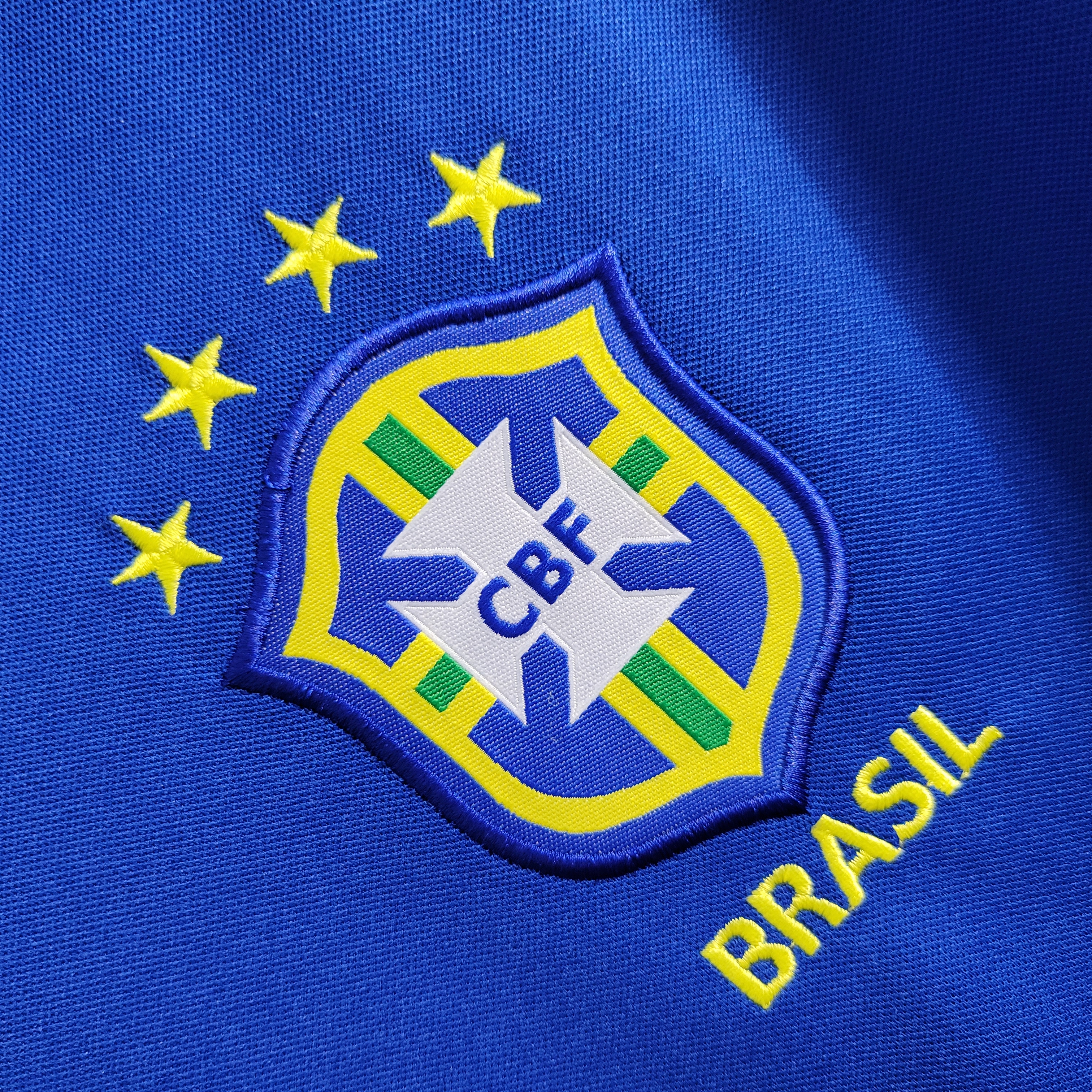 GlobeJersey-Retro Brazil 1998 Away Stadium Jersey