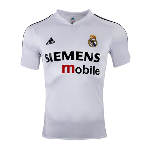 04-05 Real Madrid home soccer jersey-Retro version: Ajax 24-25 Home Stadium Jersey - Fans Version mysite: Adidas luxuryfootballshirts.com: https://www.luxuryfootballshirts.com/