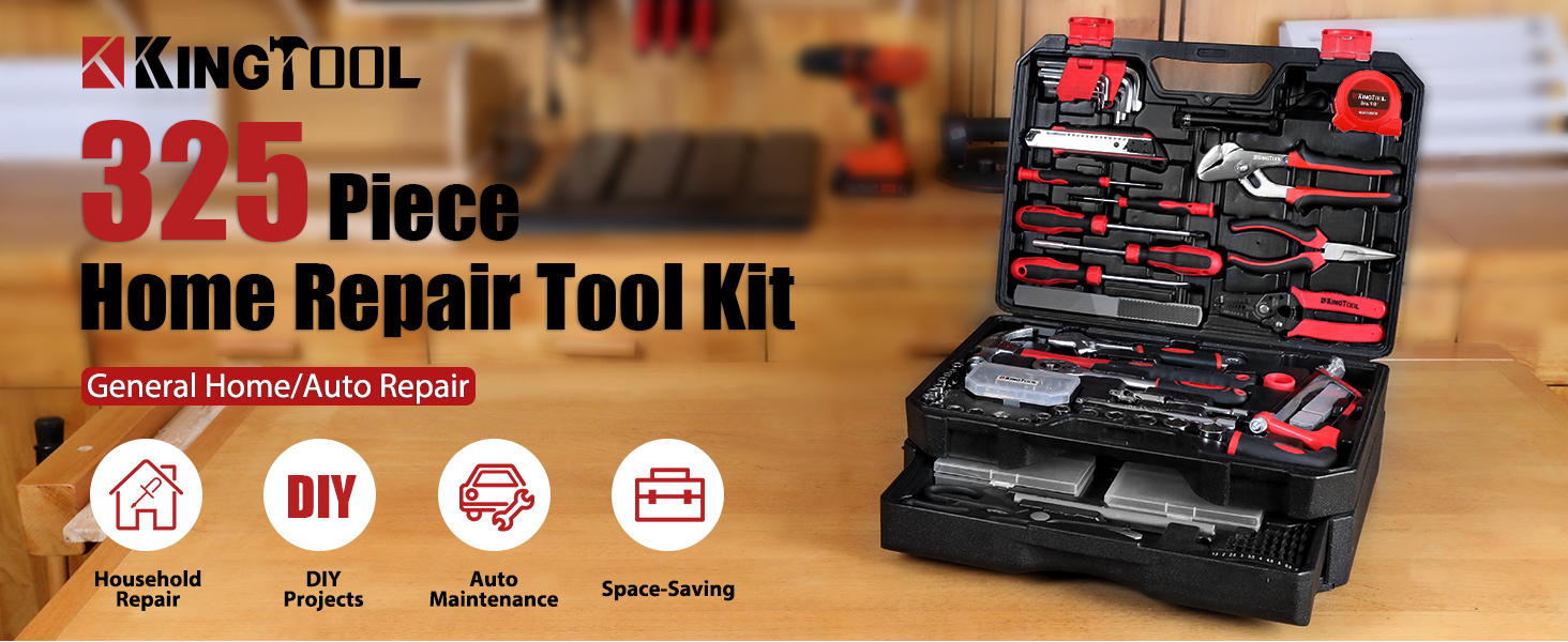 325 pcs tool set