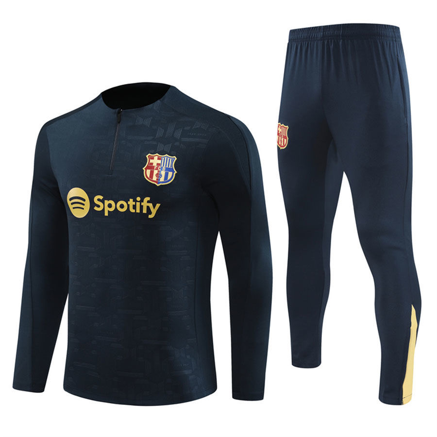 24-25 Barcelona adult long-sleeved half-pull training suit kit: Ajax 24-25 Home Stadium Jersey - Fans Version mysite: Adidas luxuryfootballshirts.com: https://www.luxuryfootballshirts.com/