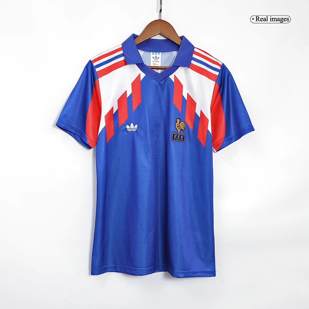 1990 France World Cup Home soccer jersey-Retro version: Ajax 24-25 Home Stadium Jersey - Fans Version mysite: Adidas luxuryfootballshirts.com: https://www.luxuryfootballshirts.com/