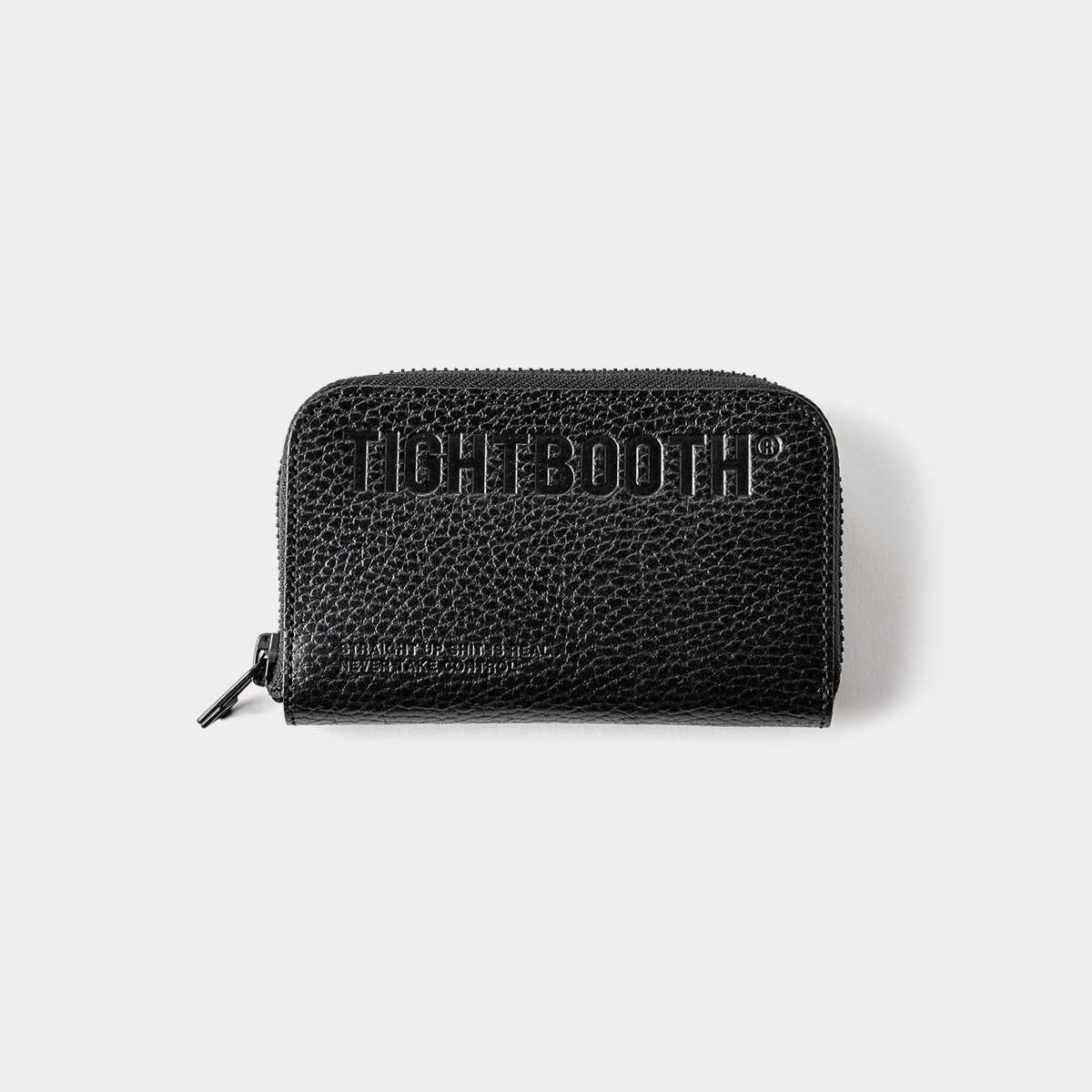 TIGHTBOOTH 25S/S LEATHER ZIP WALLET  SS25-A06 