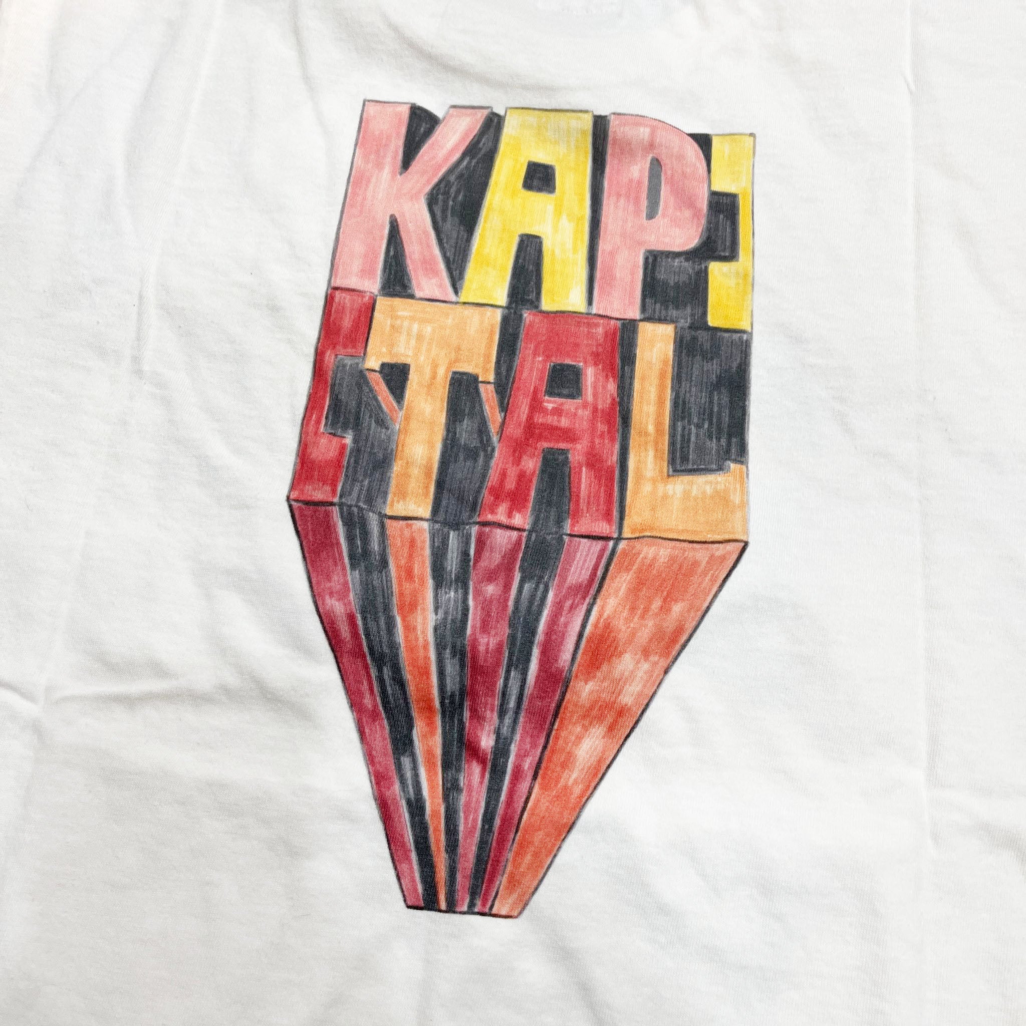 KAPITAL 20 / Jersey Crew Neck Tee ( ANALOGUE PIANOMAN pt )  K2503SC057 