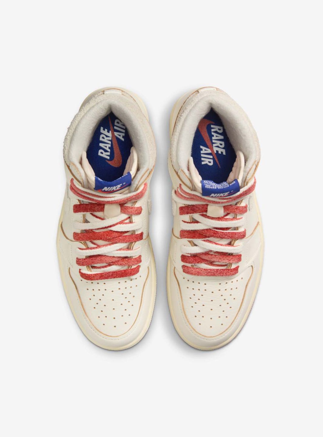 Air Jordan 1 Retro High Rare Air Sail Cinnabar、JORDAN、Cacoeks