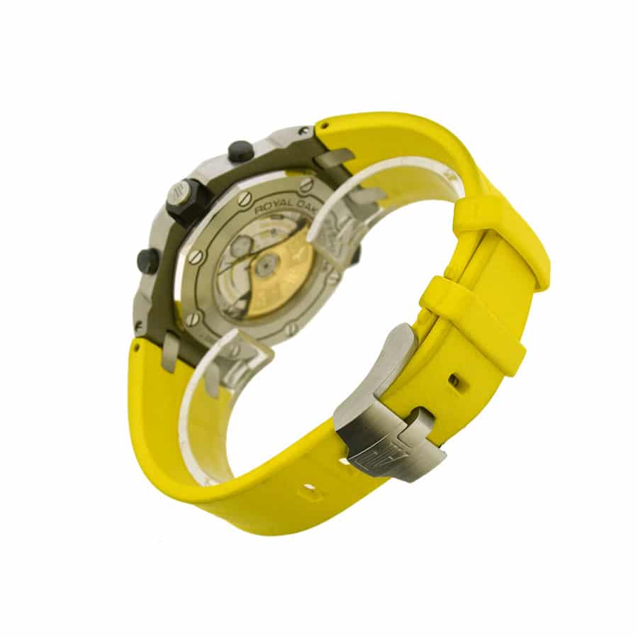 audemars piguet royal oak offshore diver chronograph yellow 26703st oo a051ca 01 replica