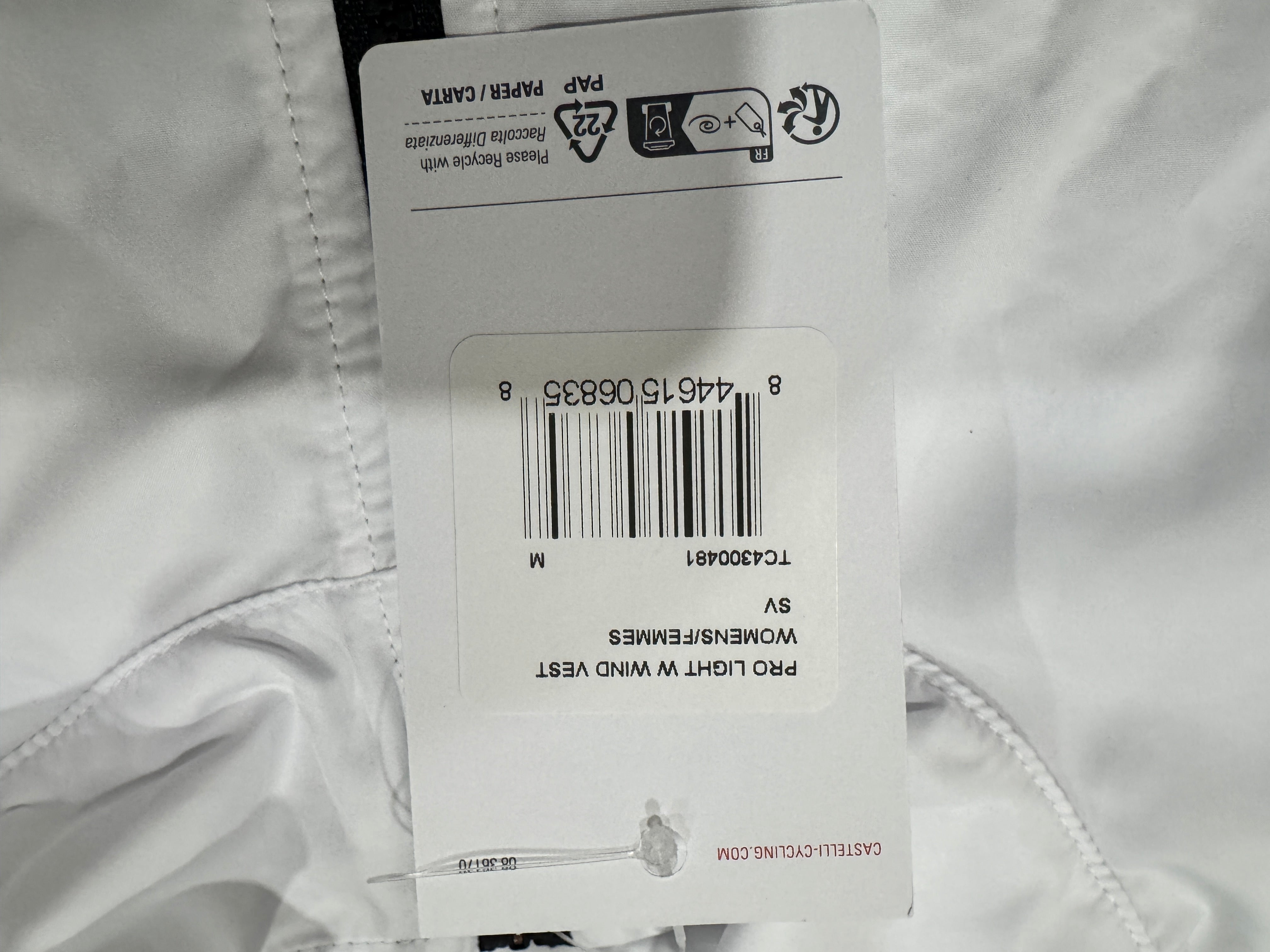 #TEAM - Castelli Women's Pro-Light Wind Vest | State Bicycle Co. Team Issue (Women's Medium / Men's Small – Brand New w/ Tags)、mySite、bearsvspackers