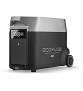 EF ECOFLOW DELTA Pro Smart Extra Battery, 3600Wh Capacity, Expand DELTA Pro up to 10.8KWh, Fast C...