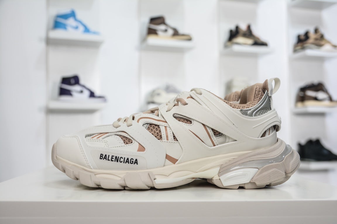 Balenciaga Track Trainer White Beige、mysite、Cacoeks