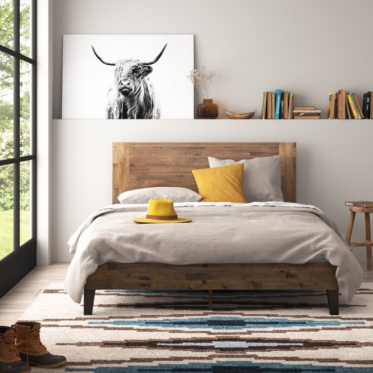 Kira Solid Wood Bed