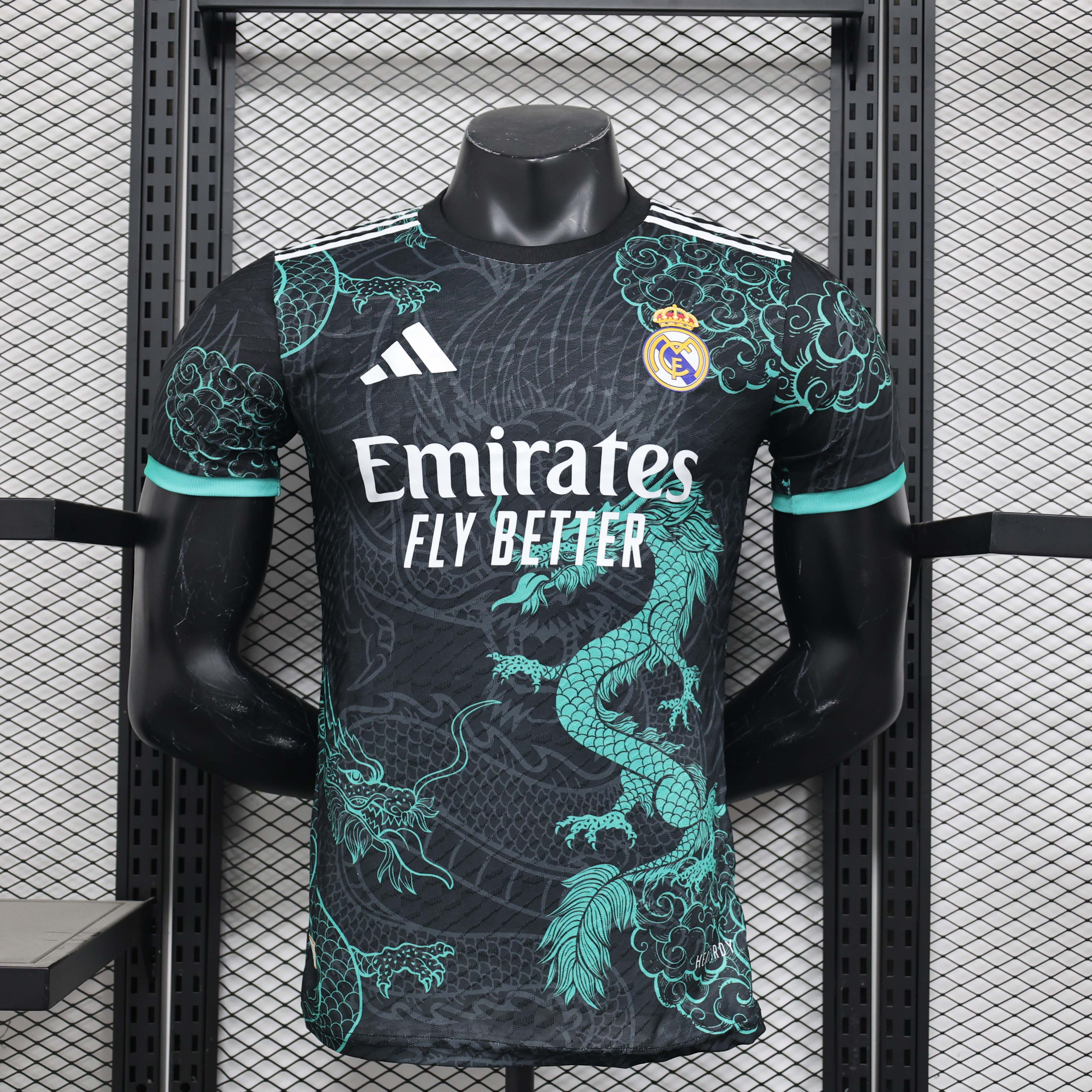 2025/2026 Player Version Real Madrid Special Edition Black and Green Football Shirt 1:1 Thai Quality:football jersey mysite: unitedjerseyfootball 邓江浪:football