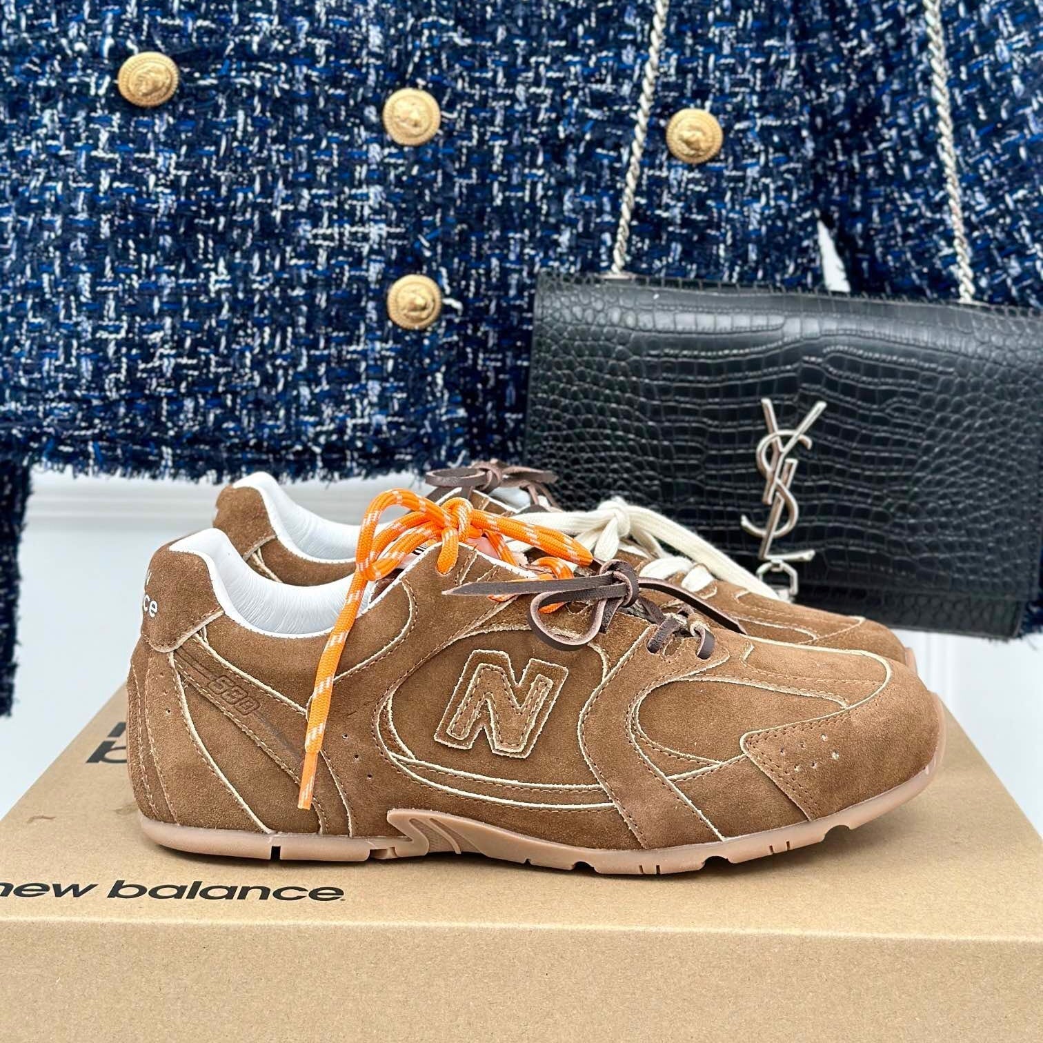 MIUMIU x NB BROWN Sneakers 530 SUEDE、mysite、Cacoeks